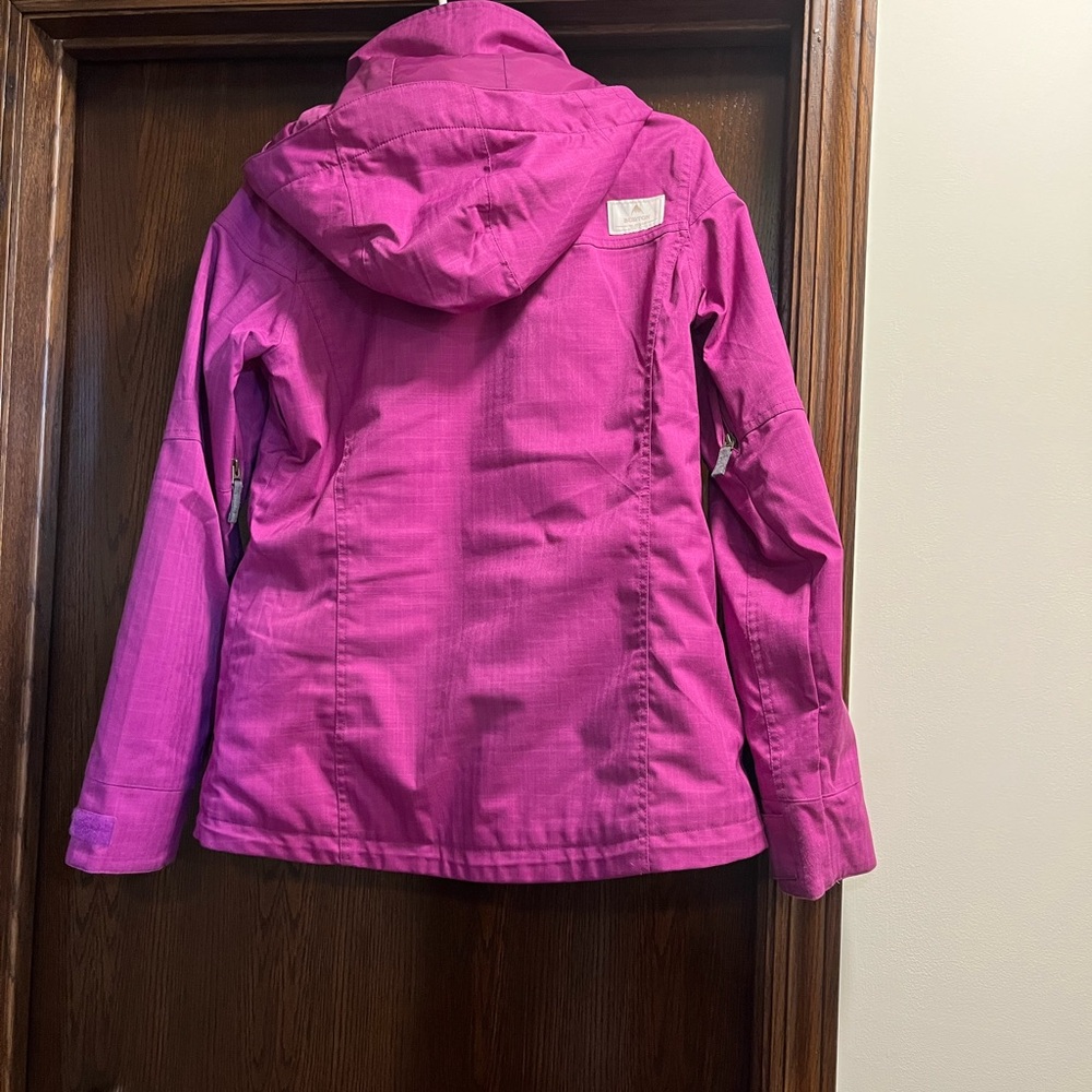 Burton Dryride Snowboarding Jacket Women’s Medium purple fuchsia color - Picture 7 of 7